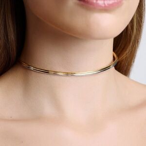 Jennifer Fisher TWO TONE THREAD CHOKER new nvr worn in dustbag/offer!